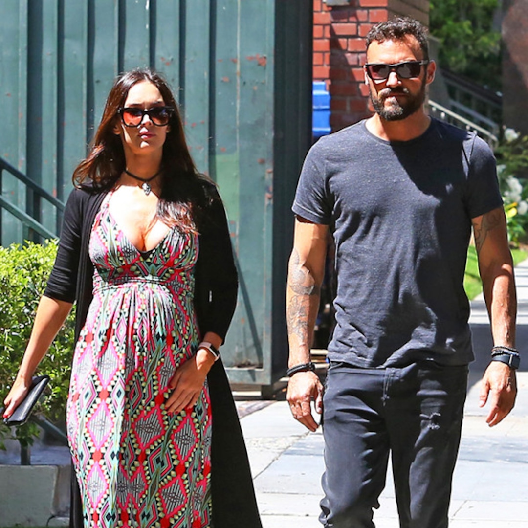 Exclusive Megan Fox Brian Are Getting Along Great E Online